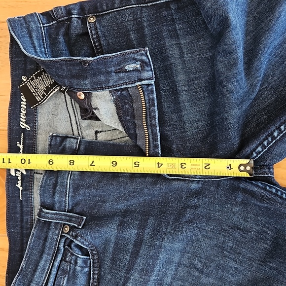 7 For All Mankind Gwenevere Distressed Mid-Rise Jeans, Size 27 - Picture 12 of 15
